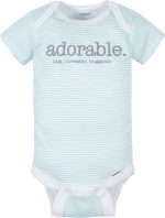Gerber unisex-baby 8-pack Short Sleeve Onesies Bodysuits - Image 2